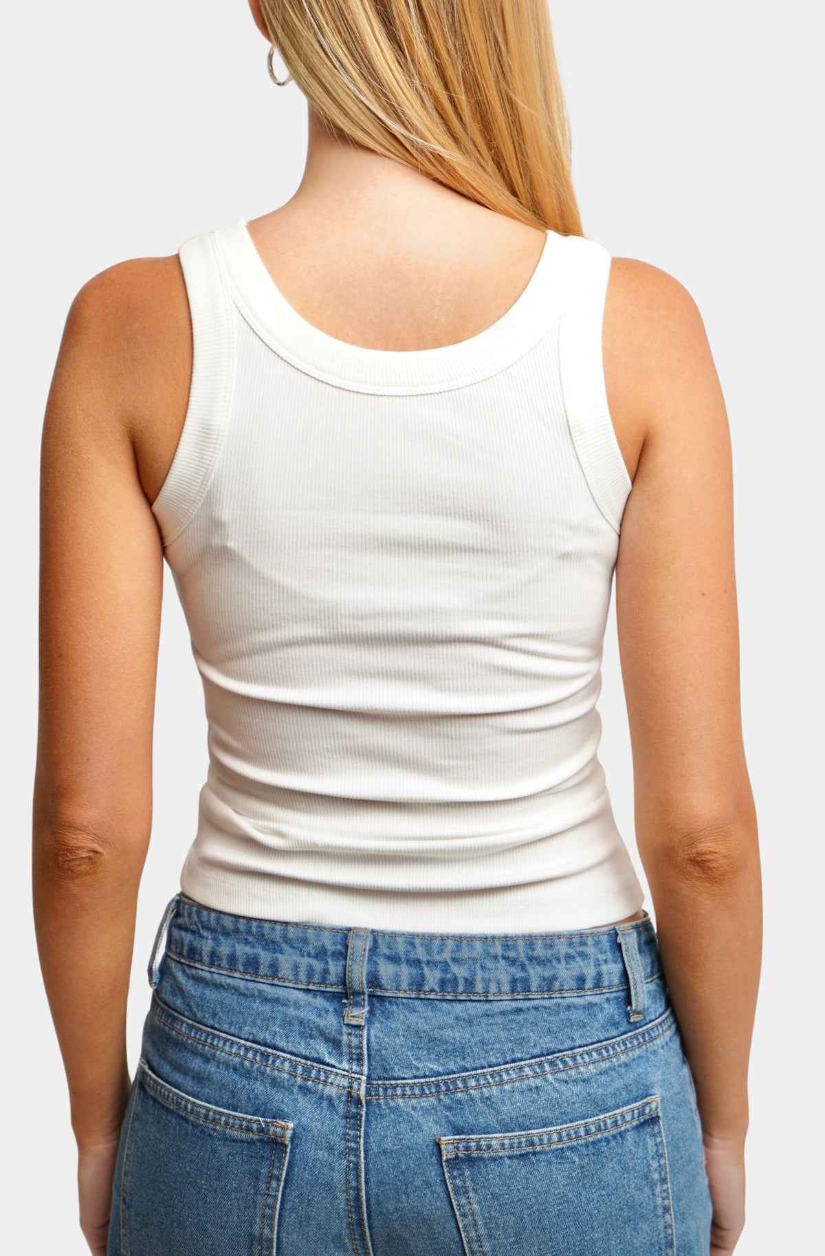 Beaded Tank - Bull