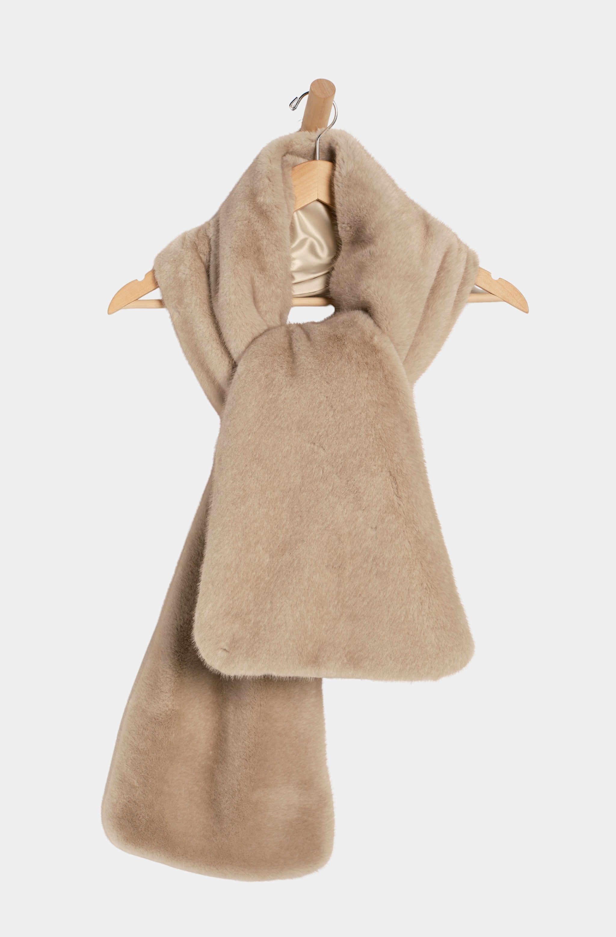 Snow Angel Faux Fur Scarf