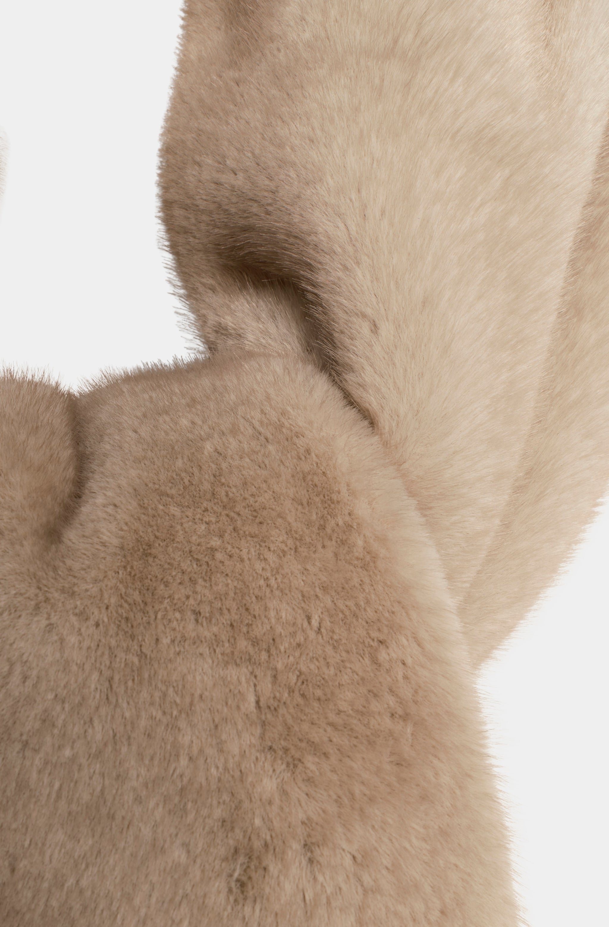 Snow Angel Faux Fur Scarf