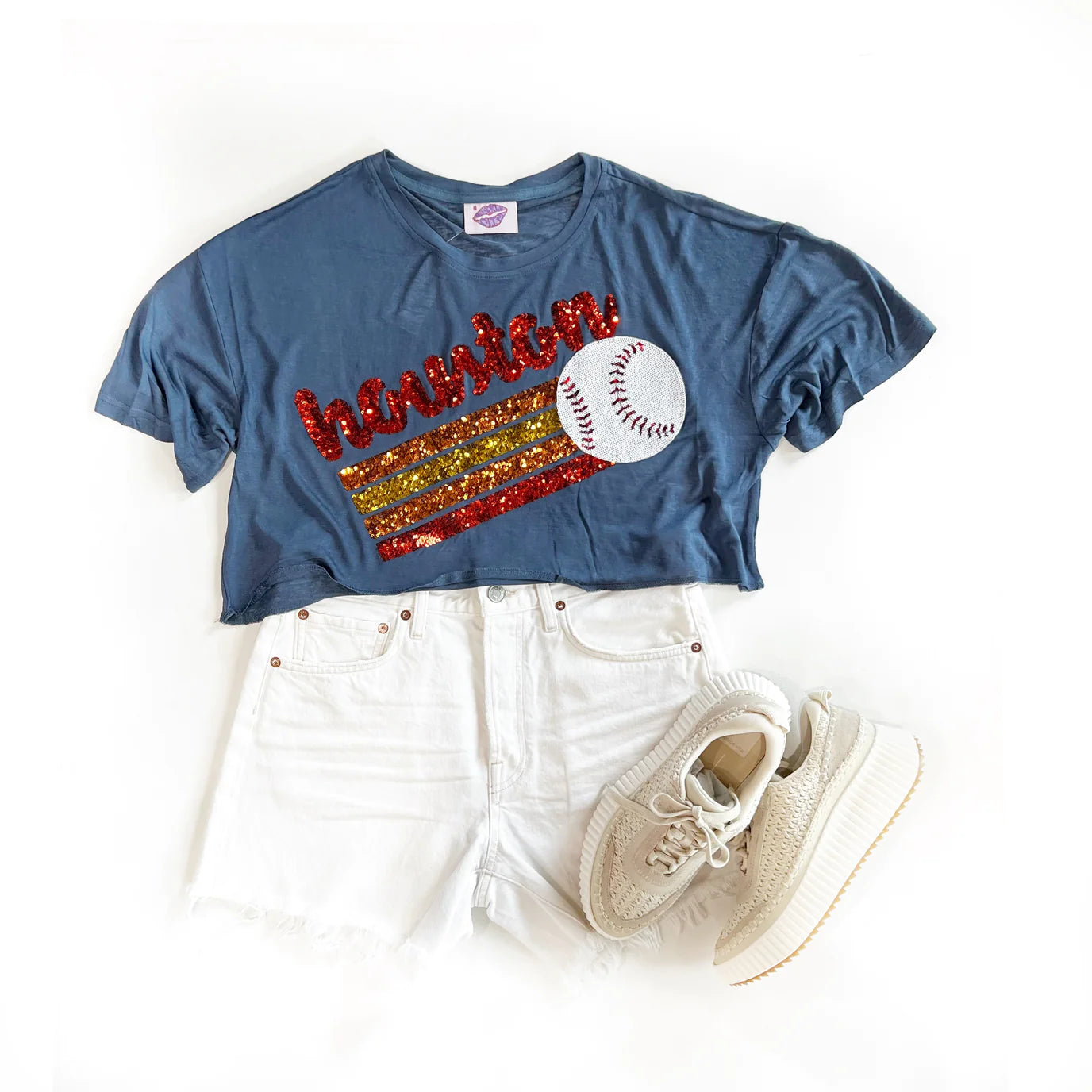 Houston Crop Tee