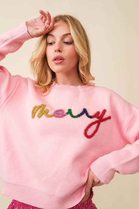 Sparkle Merry Sweater