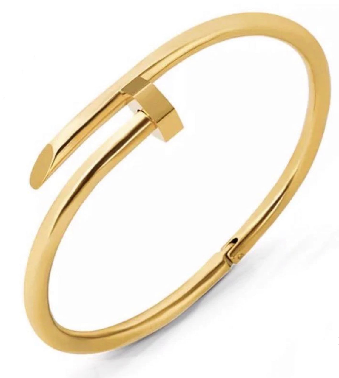 Axel Nail Bracelet Gold