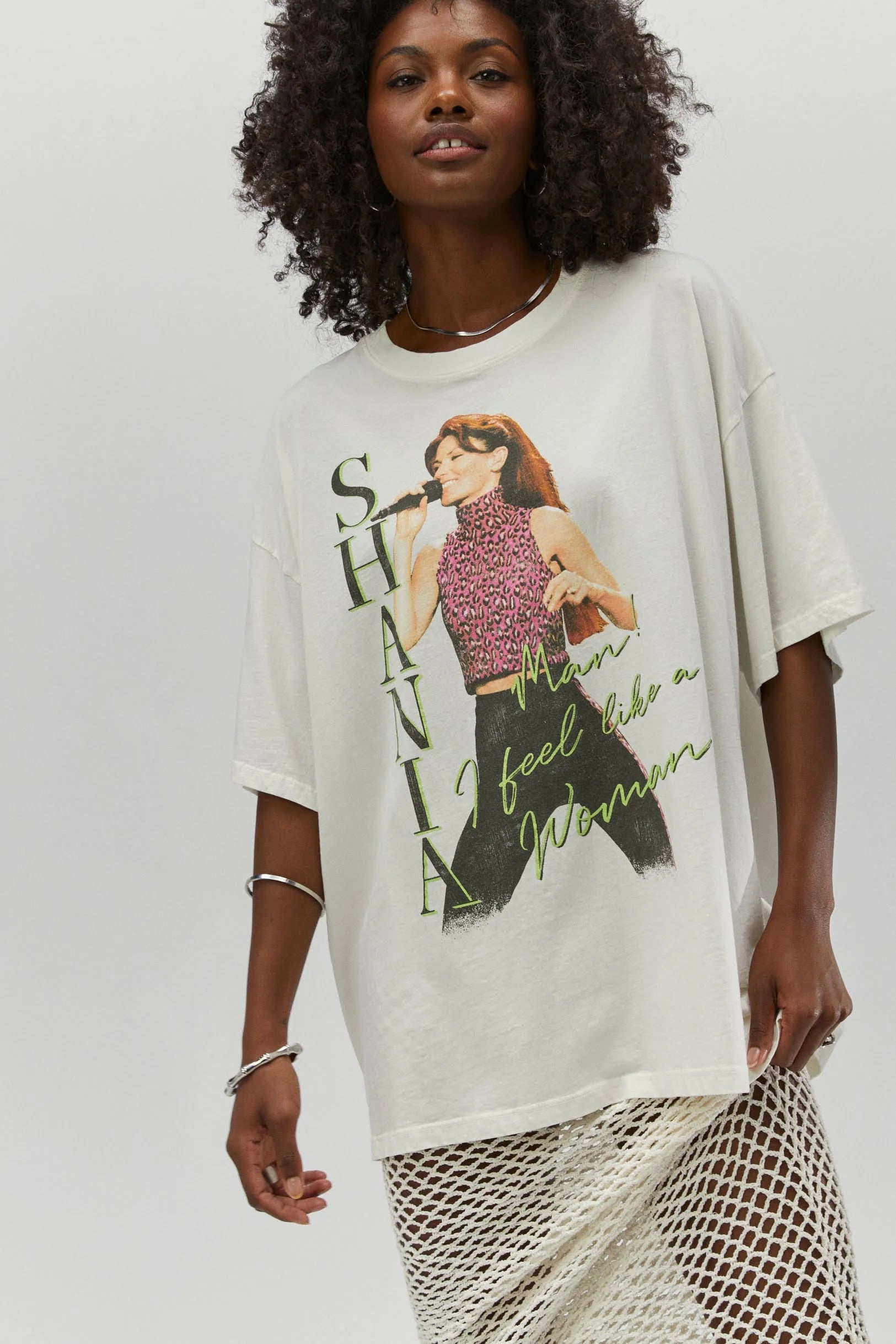 Shania I Feel Like a Woman One Size Tee