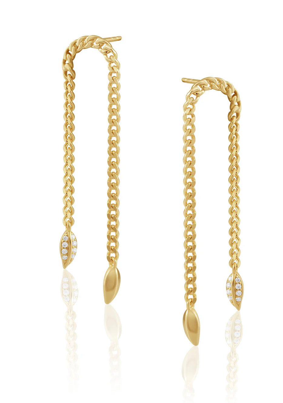 Charlotte Chain Drop Earrings